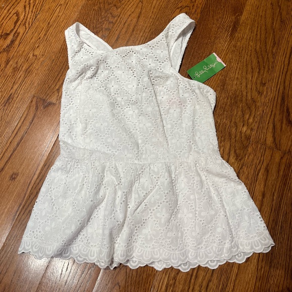 Lilly Pulitzer RESORT WHITE
CHARLESTON EYELET - Picture 1 of 2